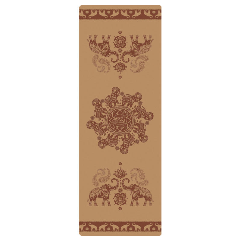 Artisan Sacred Print Cork & Natural Rubber Yoga Mat (5mm)