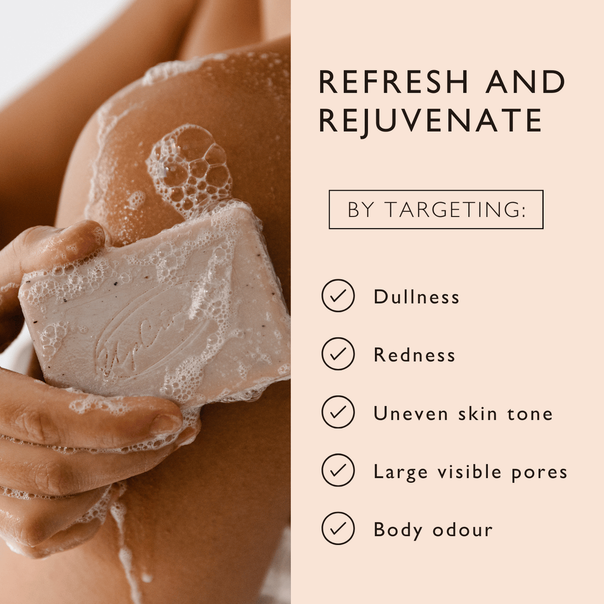 Cinnamon + Ginger Cleansing Bar