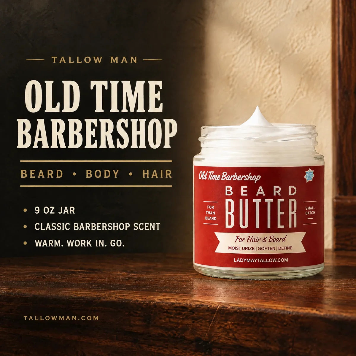 Beard + Body Butter Trio